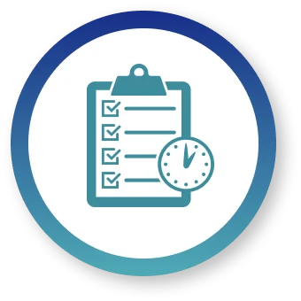 Golden Window Initiative — checklist and clock icon
